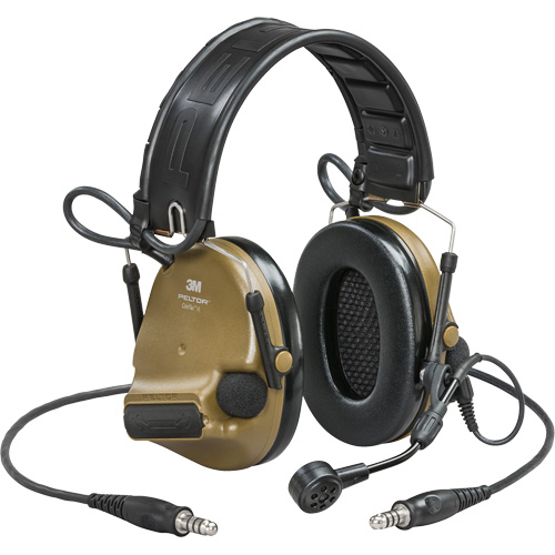 Peltor ComTac VI NIB Dual Lead Headset with Arc, Headband Style, 23 dB Les Fournitures Industrielles Méga