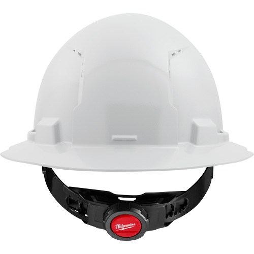 Full Brim Hardhat, Meets CSA Type 1, Ratchet Suspension, Vented Les Fournitures Industrielles Méga