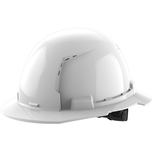Full Brim Hardhat, Meets CSA Type 1, Ratchet Suspension, Vented Les Fournitures Industrielles Méga