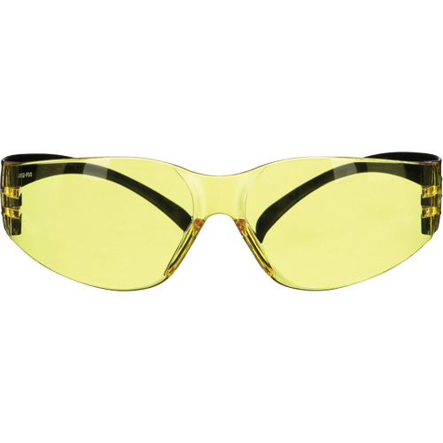 SecureFit 100 Series Safety Glasses, Amber Lens, Anti-Fog/Anti-Scratch, ANSI Z87+/Meets/Exceeds CSA Z94.3 Les Fournitures Industrielles Méga