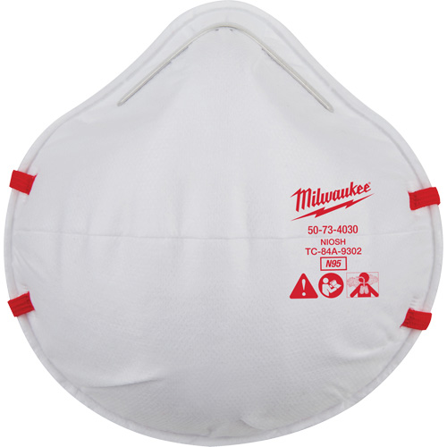 Disposable Respirator, N95, NIOSH Certified, One Size Les Fournitures Industrielles Méga