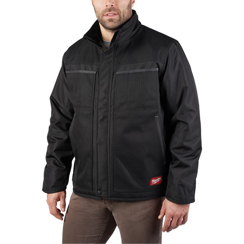 Blouson classique GridIron, Hommes, Petit, Noir Les Fournitures Industrielles Méga