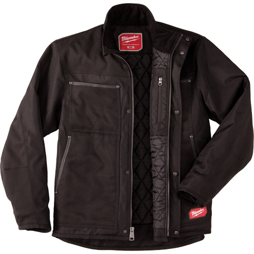 Blouson classique GridIron, Hommes, Petit, Noir Les Fournitures Industrielles Méga