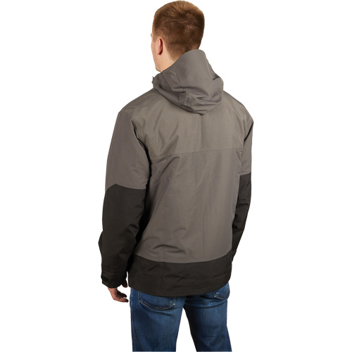Blouson imperm&eacute;able Hydrobreak, Hommes, 3T-Grand, Gris Les Fournitures Industrielles Méga