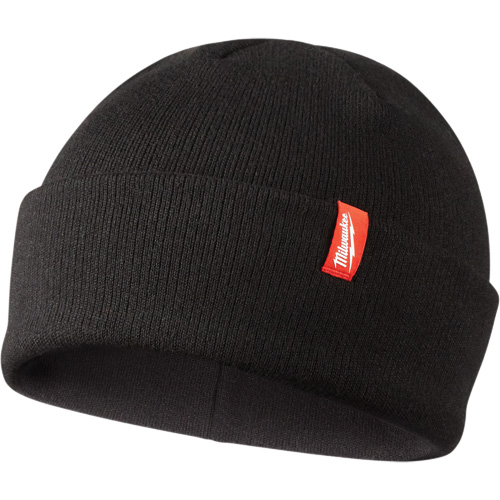 Tuque &agrave; revers, Taille unique, Noir Les Fournitures Industrielles Méga
