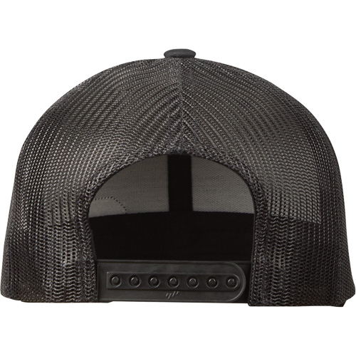 GridIron Snapback Trucker Hat, Black, Cotton/Nylon/Polyester Les Fournitures Industrielles Méga