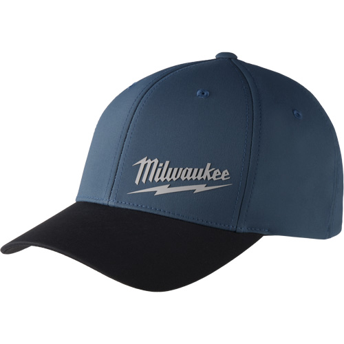 Casquette ajust&eacute;e Workskin, Bleu, Poly-coton Les Fournitures Industrielles Méga