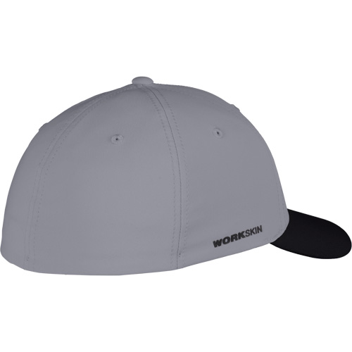 Casquette ajust&eacute;e Workskin, Gris, Poly-coton Les Fournitures Industrielles Méga