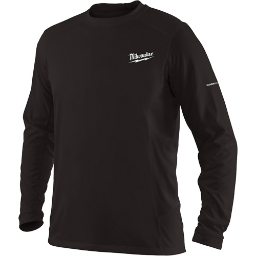 Workskin Long Sleeve Shirt, Men's, Small, Black Les Fournitures Industrielles Méga