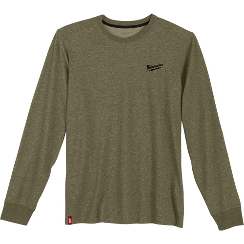Hybrid Work Tee Shirt, Men's, Small, Green Les Fournitures Industrielles Méga