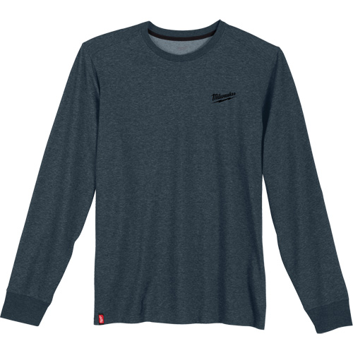Hybrid Work Tee Shirt, Men's, Small, Blue Les Fournitures Industrielles Méga