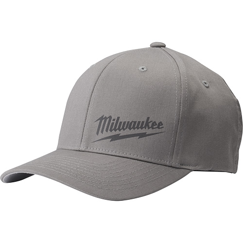 Flexfit&reg; Fitted Hat - Small/Medium, Grey, Poly-Cotton Les Fournitures Industrielles Méga