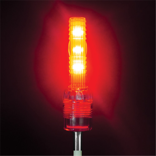 Tige de s&eacute;curit&eacute; avec lumi&egrave;re robuste Safety Whip Les Fournitures Industrielles Méga
