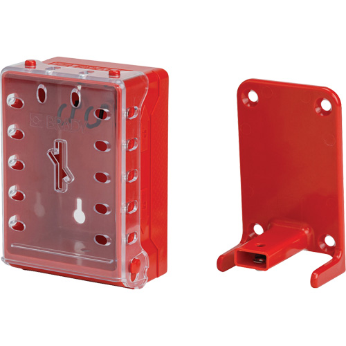 Ultra Compact Lock Box, Red Les Fournitures Industrielles Méga