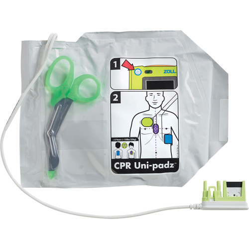 CPR Uni-Padz Adult & Pediatric Electrodes, Zoll AED 3 For, Class 4 Les Fournitures Industrielles Méga