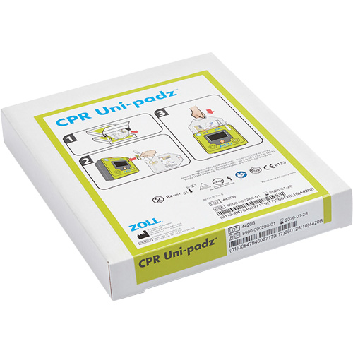 CPR Uni-Padz Adult & Pediatric Electrodes, Zoll AED 3 For, Class 4 Les Fournitures Industrielles Méga