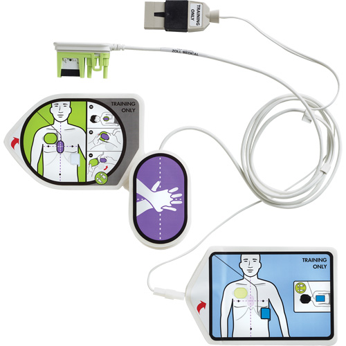 CPR Uni-Padz Training & Demonstration Kit, Zoll AED 3 For, Non-Medical Les Fournitures Industrielles Méga