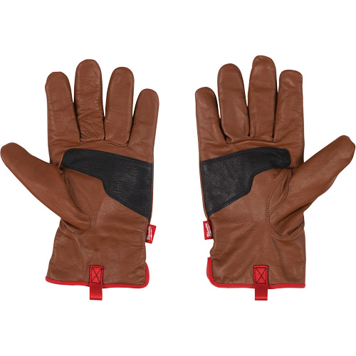 Goatskin Impact Gloves, Small, Grain Leather Palm Les Fournitures Industrielles Méga