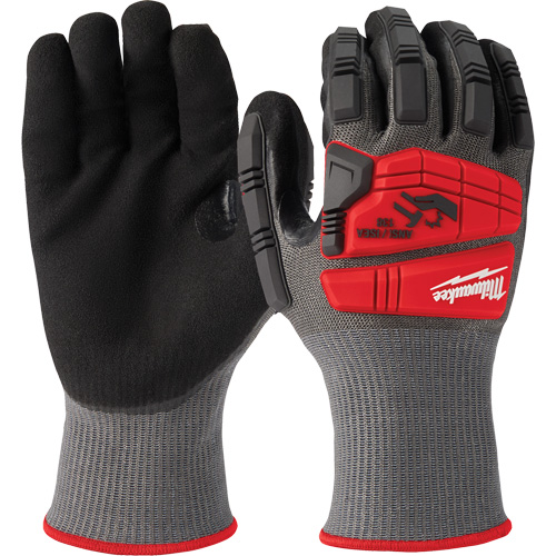 Gants r&eacute;sistants aux chocs et aux coupures, T-Grand, Calibre 18, Rev&ecirc;tement Nitrile, ANSI/ISEA 105 niveau 5 Les Fournitures Industrielles Méga