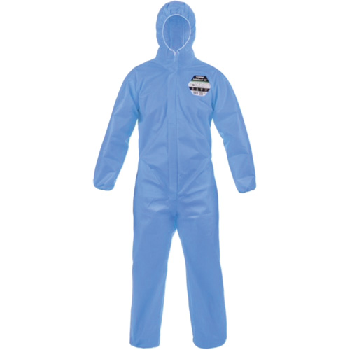 Safegard GP Coveralls, Medium, Blue, SMMS Les Fournitures Industrielles Méga