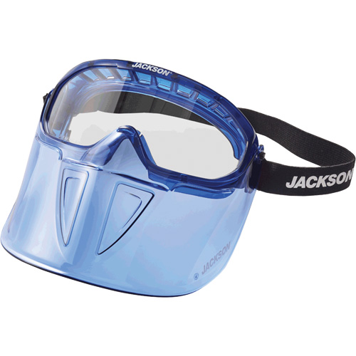 Lunettes Premium GPL500 avec &eacute;cran facial amovible, Lentille 3,0, Antibu&eacute;e, Ventilation Indirecte Les Fournitures Industrielles Méga