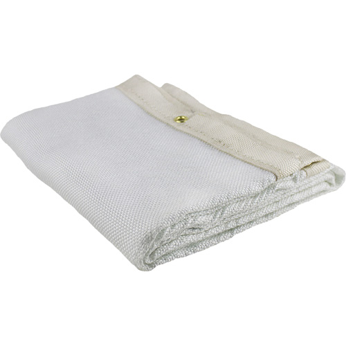 Couverture en fibre de verre non rev&ecirc;tue, 6' la x 6' lo, R&eacute;sistance &agrave; la temp. 1000 °F Les Fournitures Industrielles Méga