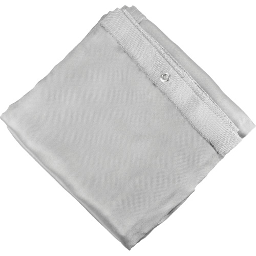 Couverture en fibre de verre en tissu de silice, 6' la x 6' lo, R&eacute;sistance &agrave; la temp. 1800 °F Les Fournitures Industrielles Méga