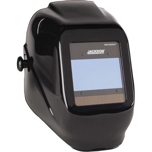 Masque de soudage FAA variable Insight, 2,36" lo x 3,94" la Champ de vision, Teinte 9 - 13, Noir Les Fournitures Industrielles Méga