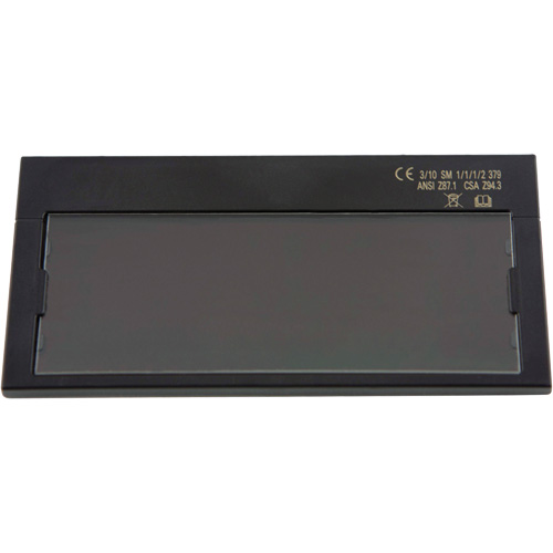 Filtre autoassombrissant de rechange Solera II, 4-1/4" la x 2" ha Champ de vision, Pour utilisation avec HSL-1, HSL-2 et Huntsman Les Fournitures Industrielles Méga
