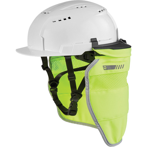 Pare-soleil Bolt, Jaune lime haute visibilit&eacute; Les Fournitures Industrielles Méga
