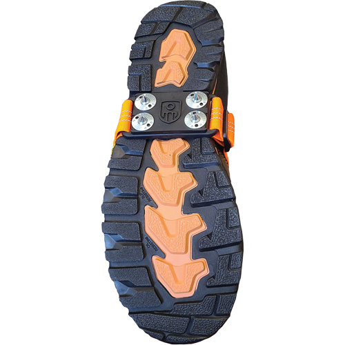 Crampon &agrave; glace anti&eacute;tincelles Midcleat, Acier au carbone, Traction Crampon, Taille unique Les Fournitures Industrielles Méga