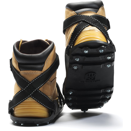 Crampons &agrave; glace Sasquatch, Acier, Traction Crampon, Petit Les Fournitures Industrielles Méga