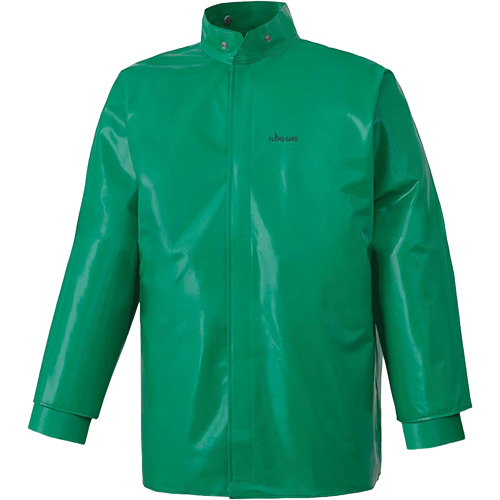 J43 380 Manteau CA-43 ignifuge et r&eacute;sistant aux produits chimiques et aux acides, Petit, Vert Les Fournitures Industrielles Méga
