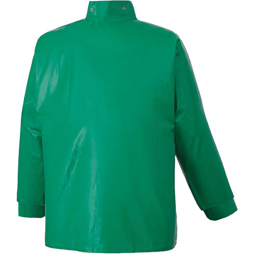 J43 380 Manteau CA-43 ignifuge et r&eacute;sistant aux produits chimiques et aux acides, Petit, Vert Les Fournitures Industrielles Méga