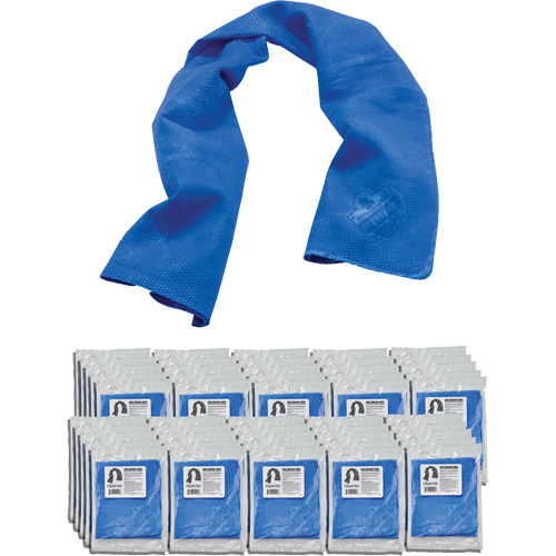 Chill-Its 6602 Evaporative Cooling Towel, Blue Les Fournitures Industrielles Méga