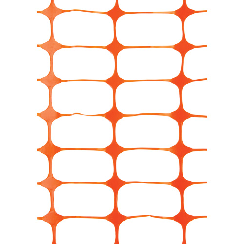 Cl&ocirc;ture &agrave; neige, 50' lo x 4' la, Orange Les Fournitures Industrielles Méga