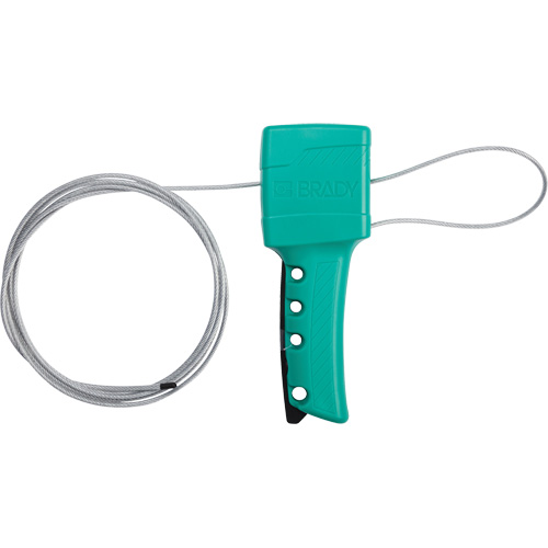 Red All Purpose Cable Lockout, 8' Length Les Fournitures Industrielles Méga
