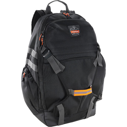 Sac &agrave; dos de travail pour le chantier Arsenal 5188 avec rangement pour casque de s&eacute;curit&eacute;, 15" lo x 7" la, Noir, Nylon/Polyester Les Fournitures Industrielles Méga