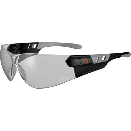 Skullerz SAGA Frameless Safety Glasses, Indoor/Outdoor Lens, Anti-Fog/Anti-Scratch, ANSI Z87+/Meets/Exceeds CSA Z94.3 Les Fournitures Industrielles Méga