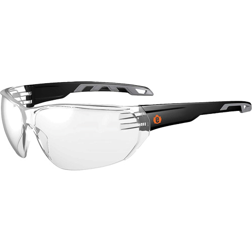 Skullerz VALI Frameless Safety Glasses, Clear Lens, Anti-Fog/Anti-Scratch, ANSI Z87+/Meets/Exceeds CSA Z94.3 Les Fournitures Industrielles Méga