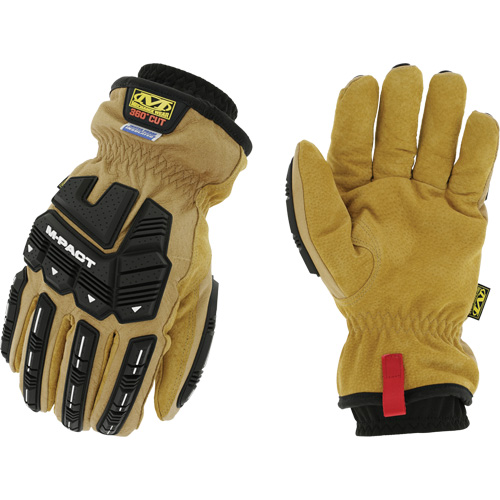 Gants imperm&eacute;ables ColdworkM-Pact, 8, Paume en Cuir fleur, Poignet &eacute;lastique Les Fournitures Industrielles Méga
