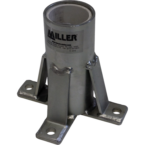 Miller&reg; Floor Mount Sleeve Les Fournitures Industrielles Méga