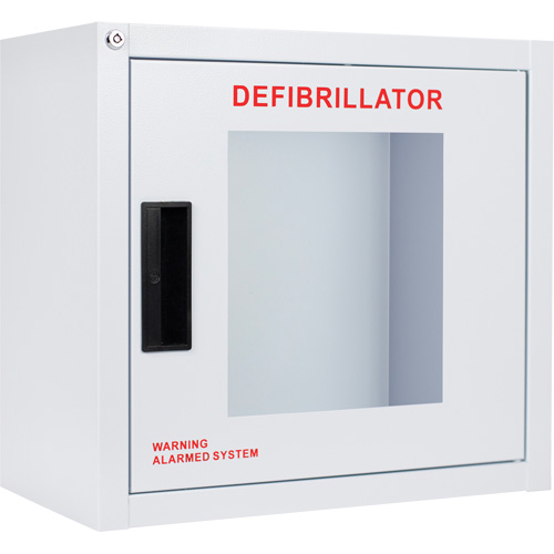Standard Large AED Cabinet with Alarm, Zoll AED Plus&reg;/Zoll AED 3/Cardio-Science/Physio-Control For, Non-Medical Les Fournitures Industrielles Méga