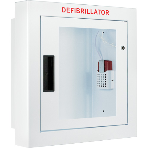 Grande armoire semi-encastr&eacute;e avec alarme, Zoll AED Plus/Zoll AED 3/Cardio-Science/Physio-Control Pour, Non m&eacute;dical Les Fournitures Industrielles Méga