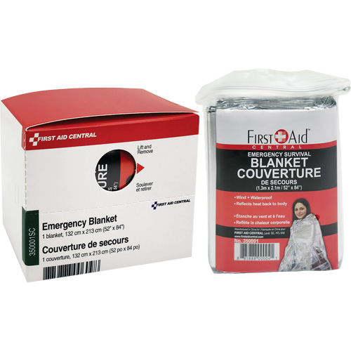 Recharge de couverture d'urgence SmartCompliance, PETP Les Fournitures Industrielles Méga