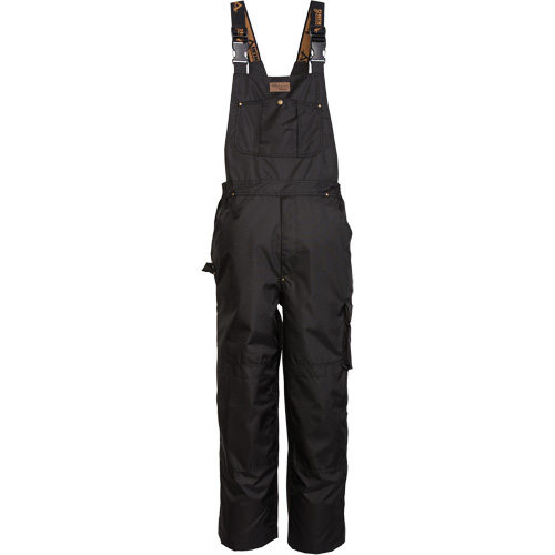 Pantalons &agrave; bretelles Thor 300D trilobal, 3T-Grand, Polyester, Noir Les Fournitures Industrielles Méga