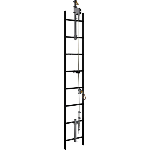 Lad-Saf Cable Vertical Safety System, Stainless Steel Les Fournitures Industrielles Méga