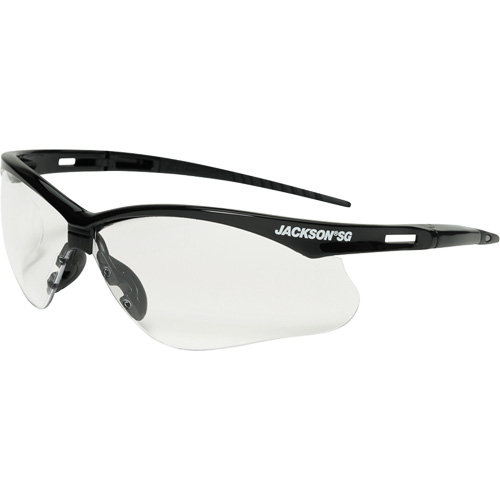 Lunettes de s&eacute;curit&eacute;, Lentille Transparent, Antibu&eacute;e, ANSI Z87+/R&eacute;pond ou surpasse la norme CSA Z94.3 Les Fournitures Industrielles Méga