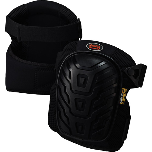 169 Air Vented Knee Pad, Hook and Loop Style, Gel Caps, Gel Pads Les Fournitures Industrielles Méga