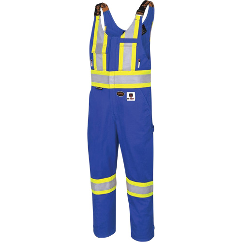 7714 FR-Tech&reg; Flame-Resistant Overalls, Small, Royal Blue Les Fournitures Industrielles Méga